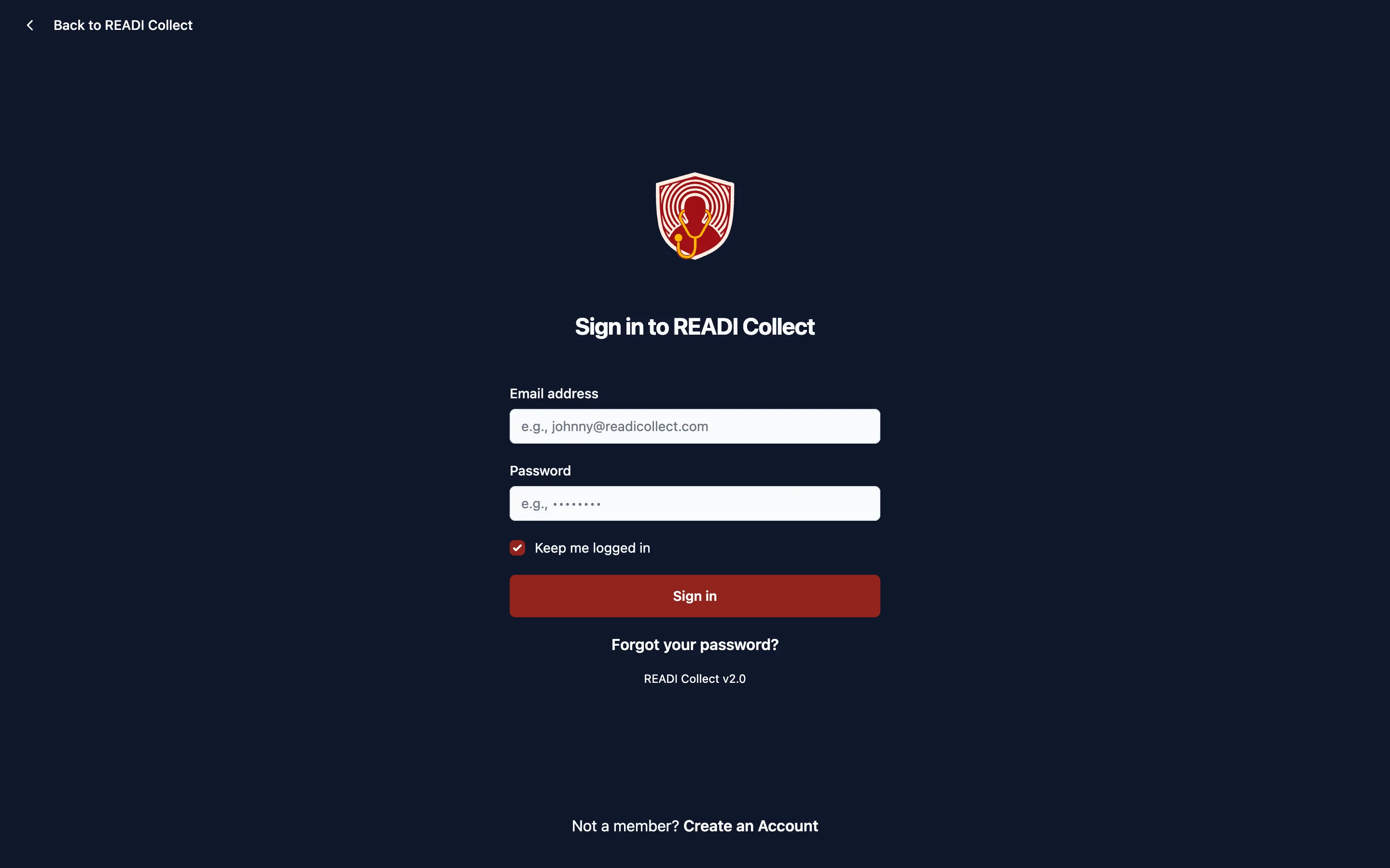Log in from now on