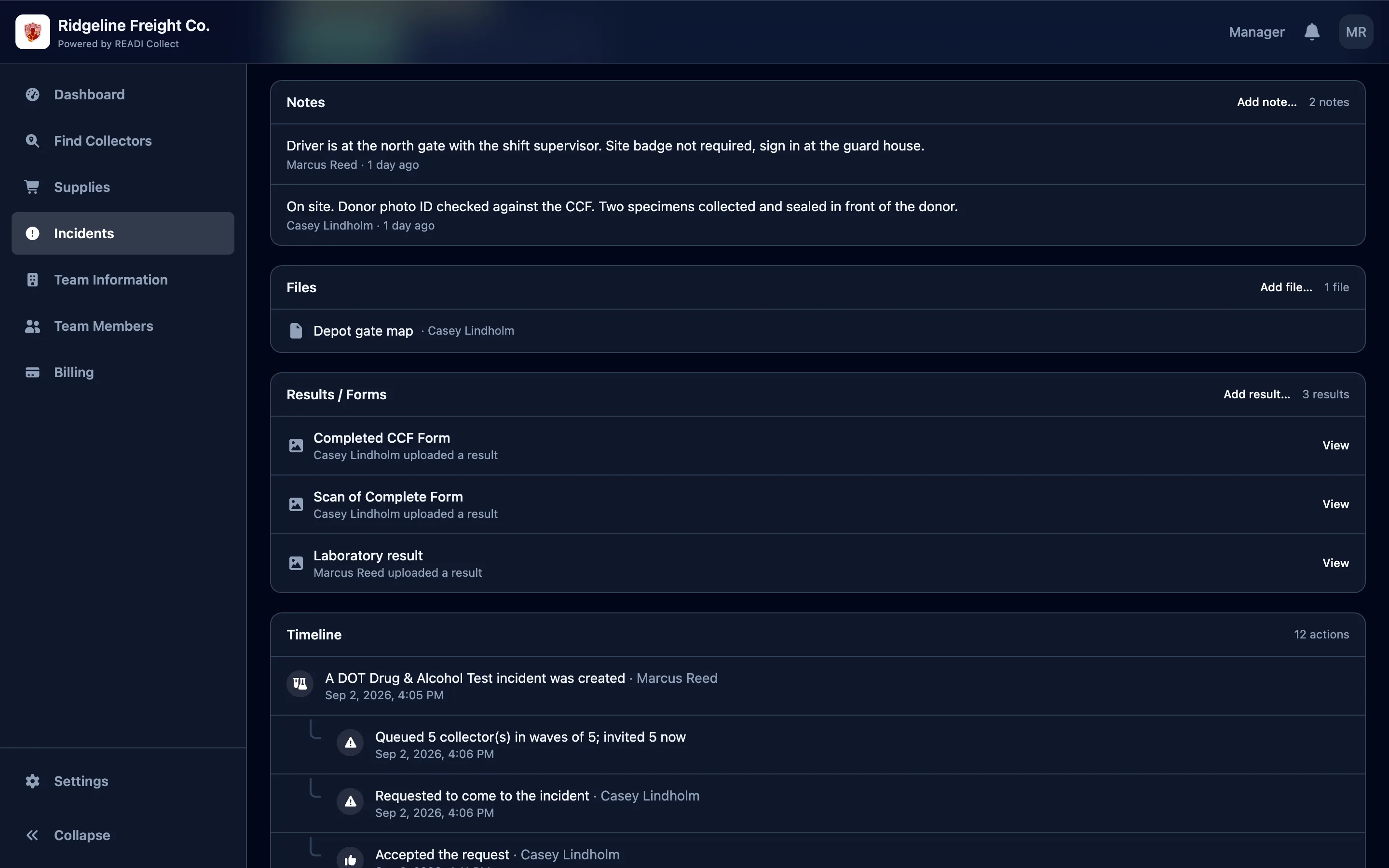 Read the notes, and add one if you need to