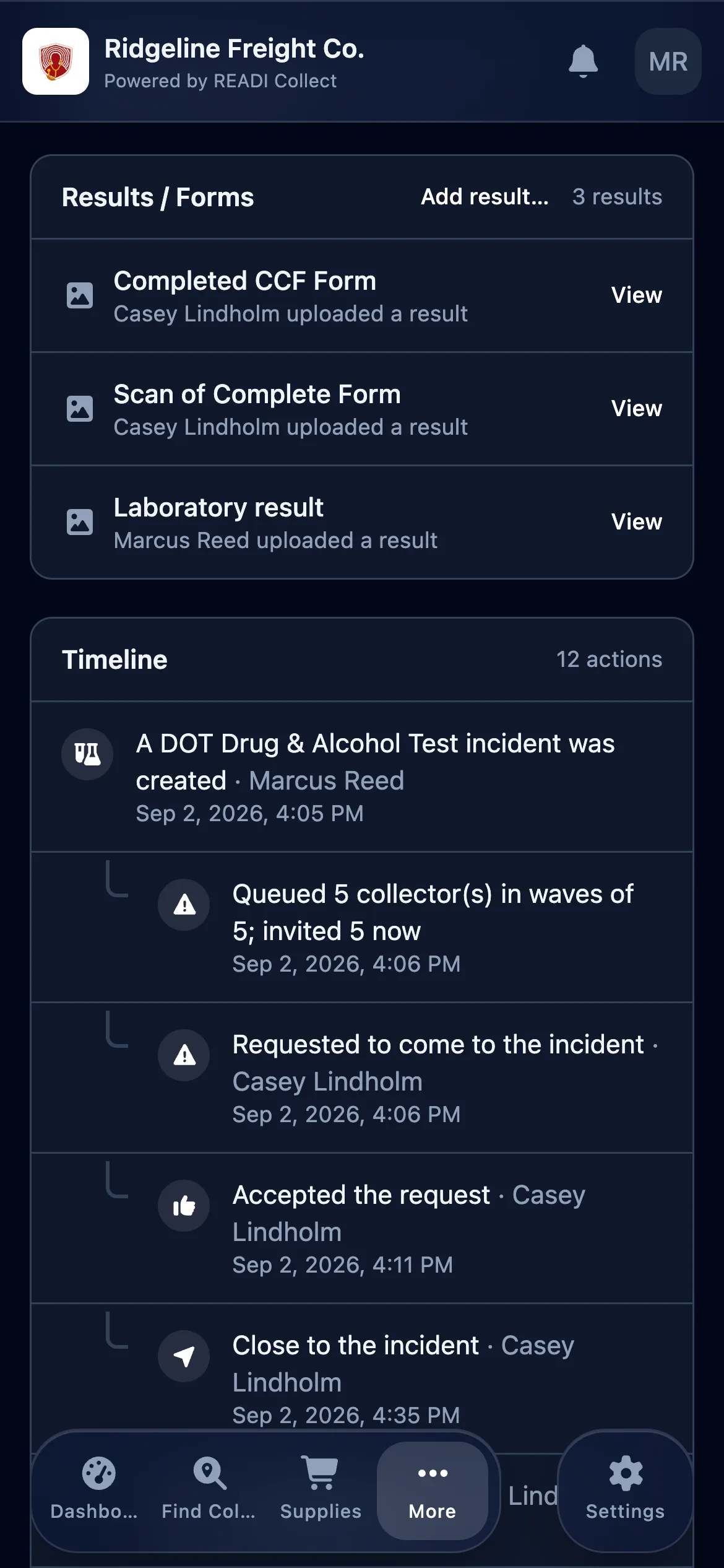 Click View on the result