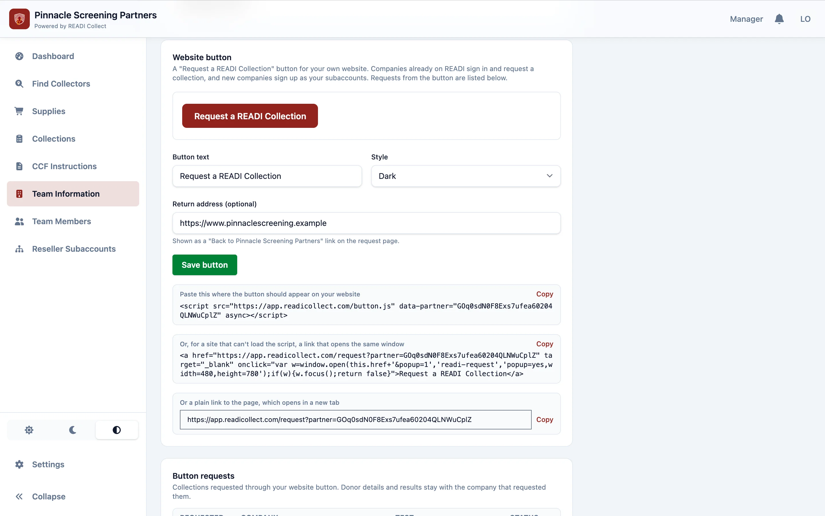 Choose the text and style, then copy the snippet